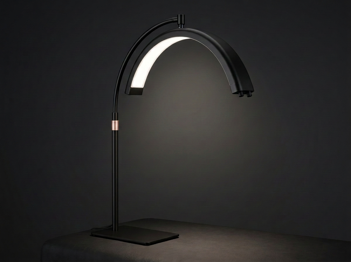 GlowBow Original professional half-moon LED floor lamp